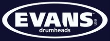 Evans - Alex's official drumhead company!