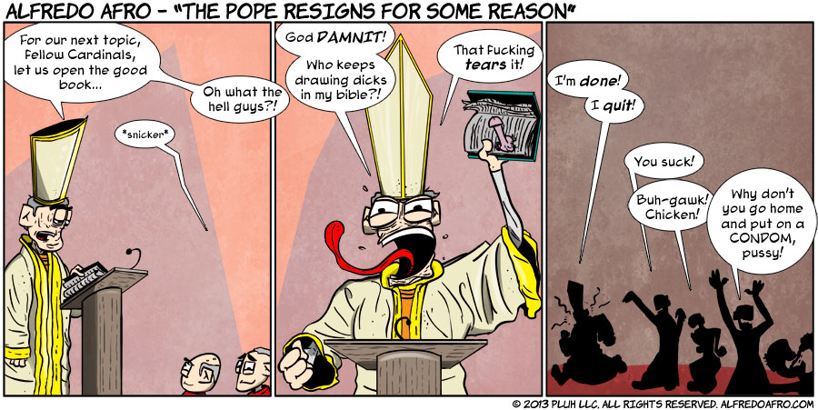 The Pope Resigns For Some Reason